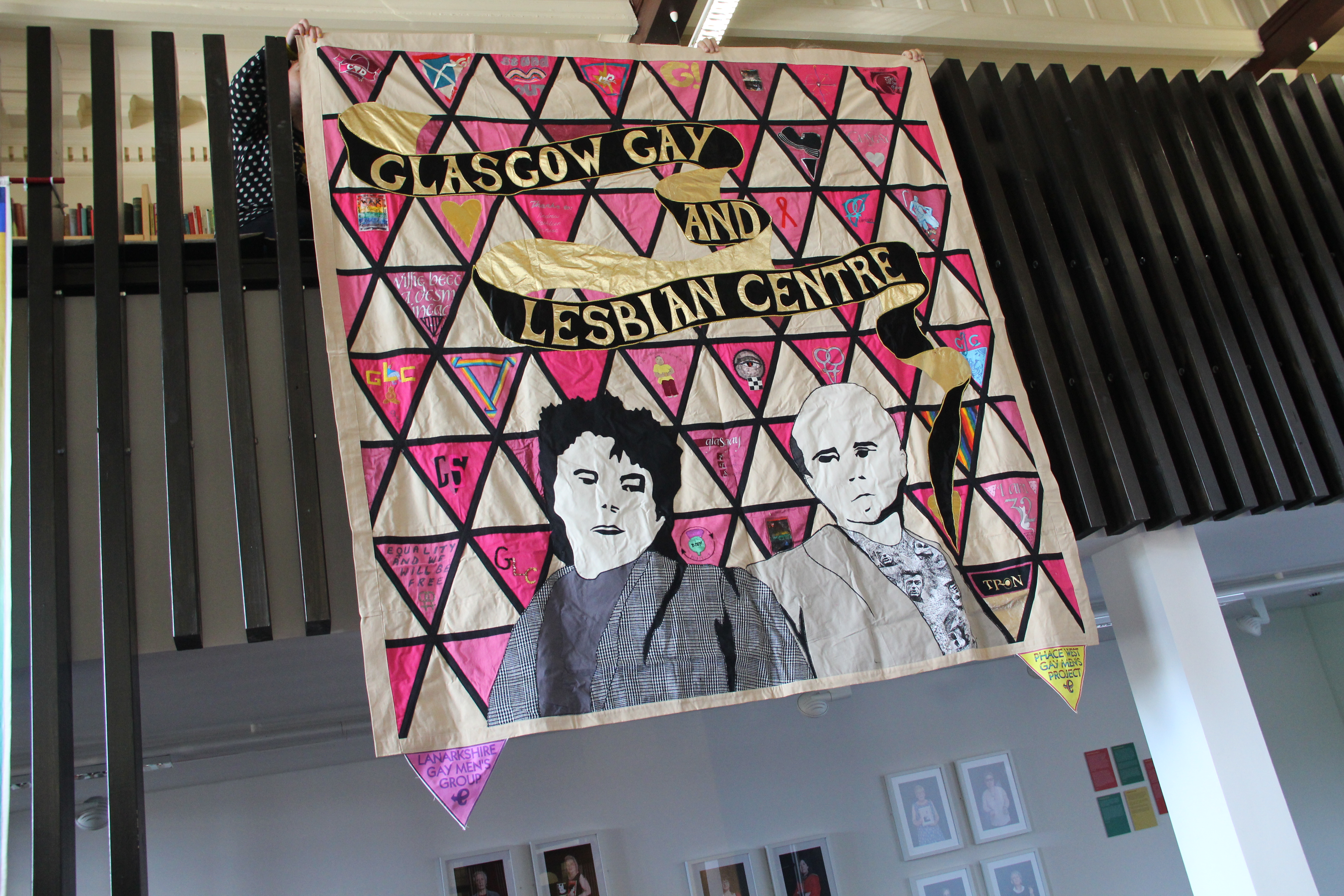 Glasgow Gay and Lesbian Centre banner from the GWL Collection